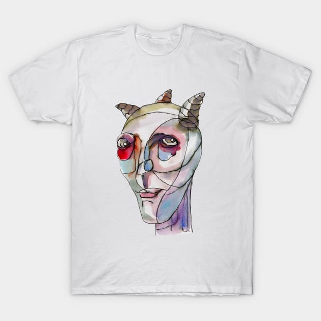 Beast Stepping - Watercolor - Wildemar Doomgriever T-Shirt by Doomgriever